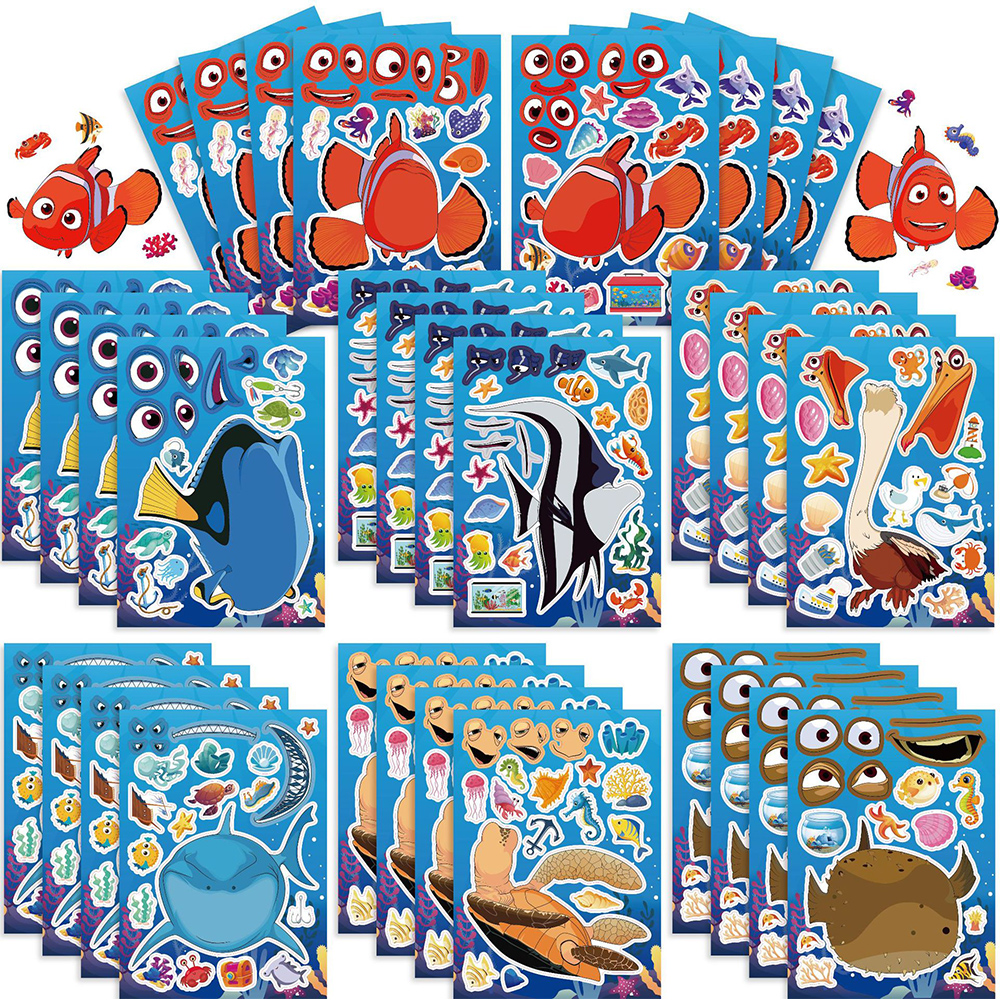 Kids Educational Computer - 8/16Sheets Disney Finding Nemo Children Puzzle