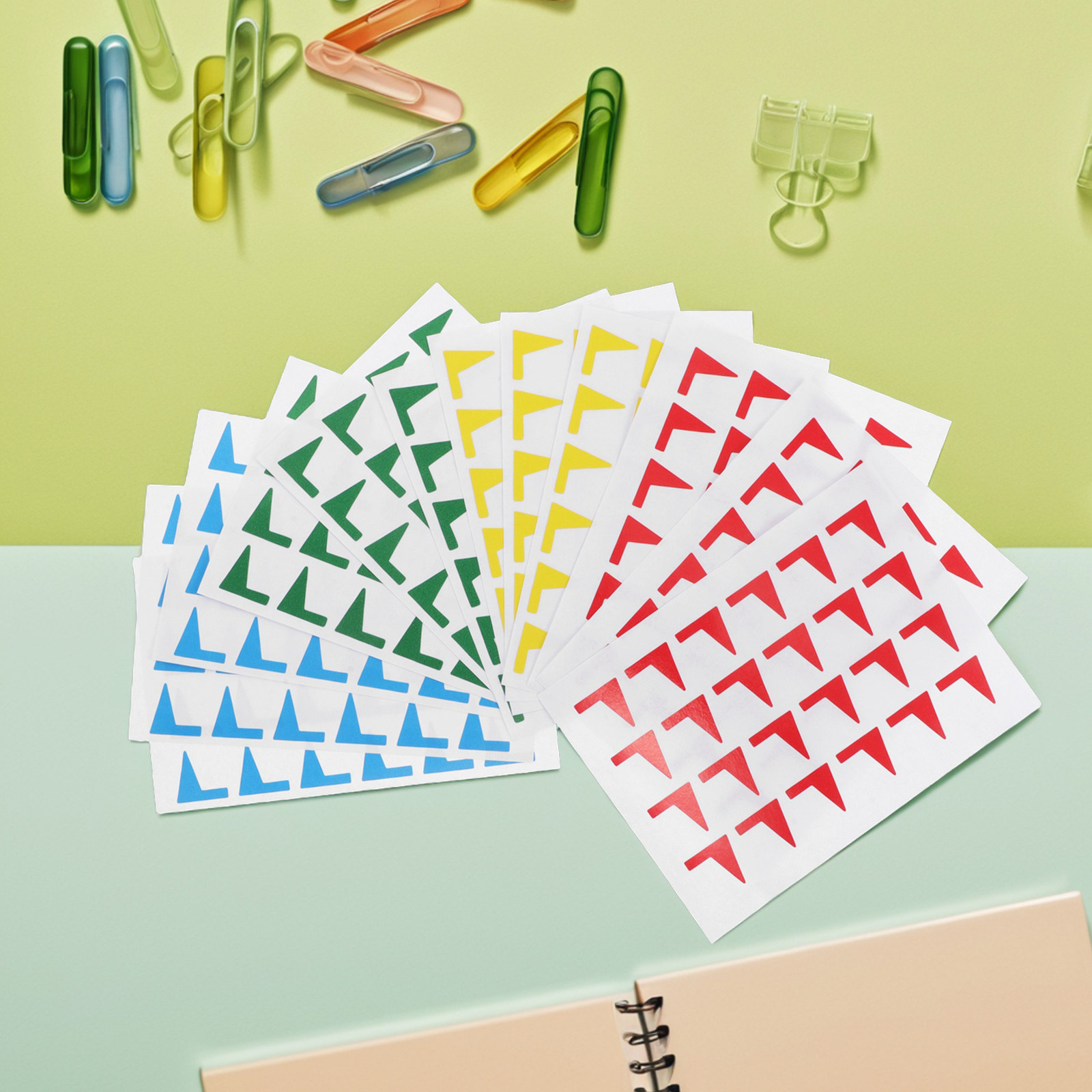 Kids Education Planner - 1Pack Small Flag Stickers Map Markers