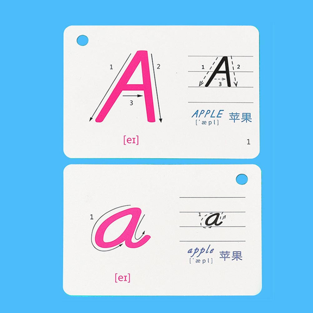 Abc Kids Early Education - 1Set 26 Letter Abc Learning Cards
