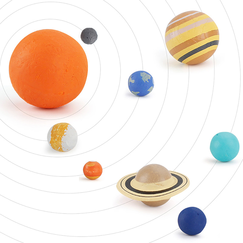 Solar System Model - 9 Pcs/Set Simulation The Solar System