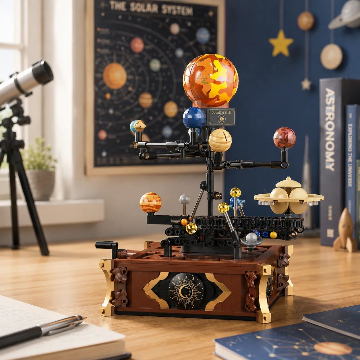 Solar System Model - 697pcs Classic Space Solar system orbit