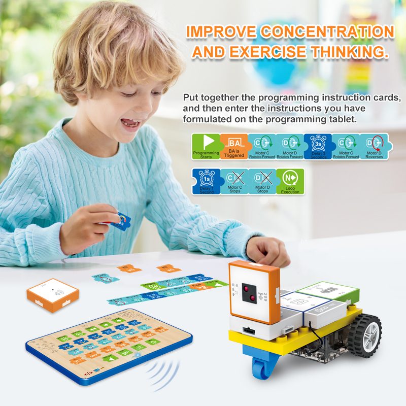 Kids Educational Computer - Educational Logic Building Blocks Set for