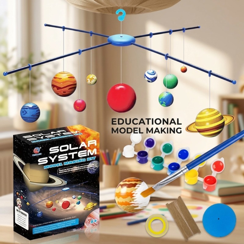 Solar System Model - Solar System Model STEM 3D Assembly