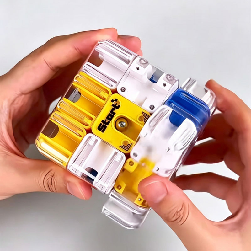 Novelty 3D Rolling Ball Maze C - Brain Teaser Cube reseña y precio