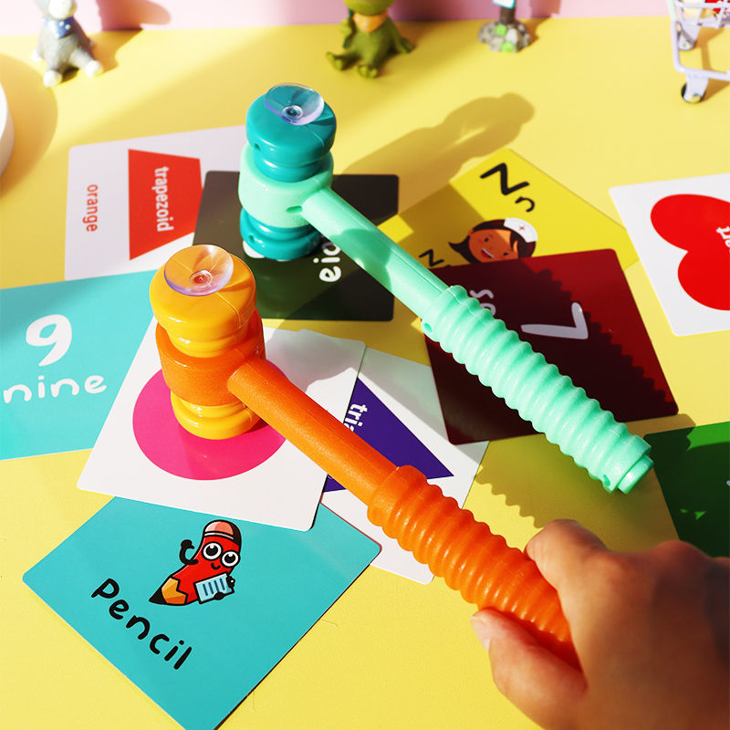 4 Colors Suction cup hammer，cl - Sight Word Game reseña y precio