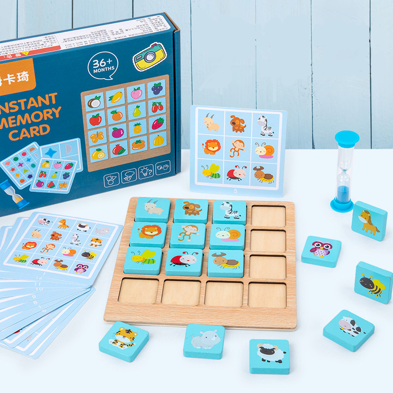 Children Wooden Puzzle Board G - Kids Early Education Photos reseña y precio