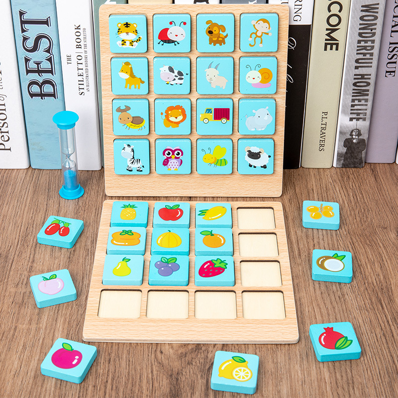 Children Wooden Puzzle Board G - Kids Early Education Photos reseña y precio