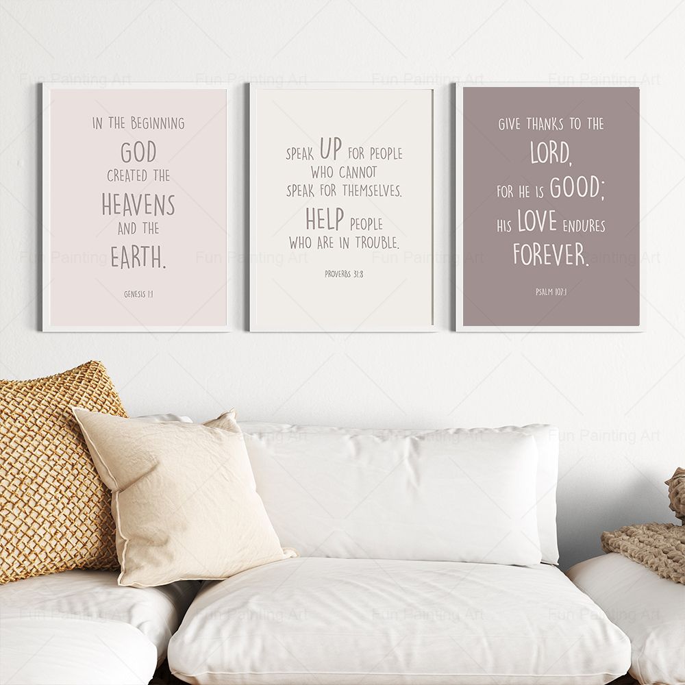 Kids Bible Verse Quotes Prints - School Kids Education Quotes reseña y precio