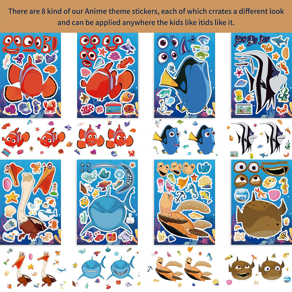 8/16Sheets Disney Finding Nemo - Kids Educational Computer reseña y precio