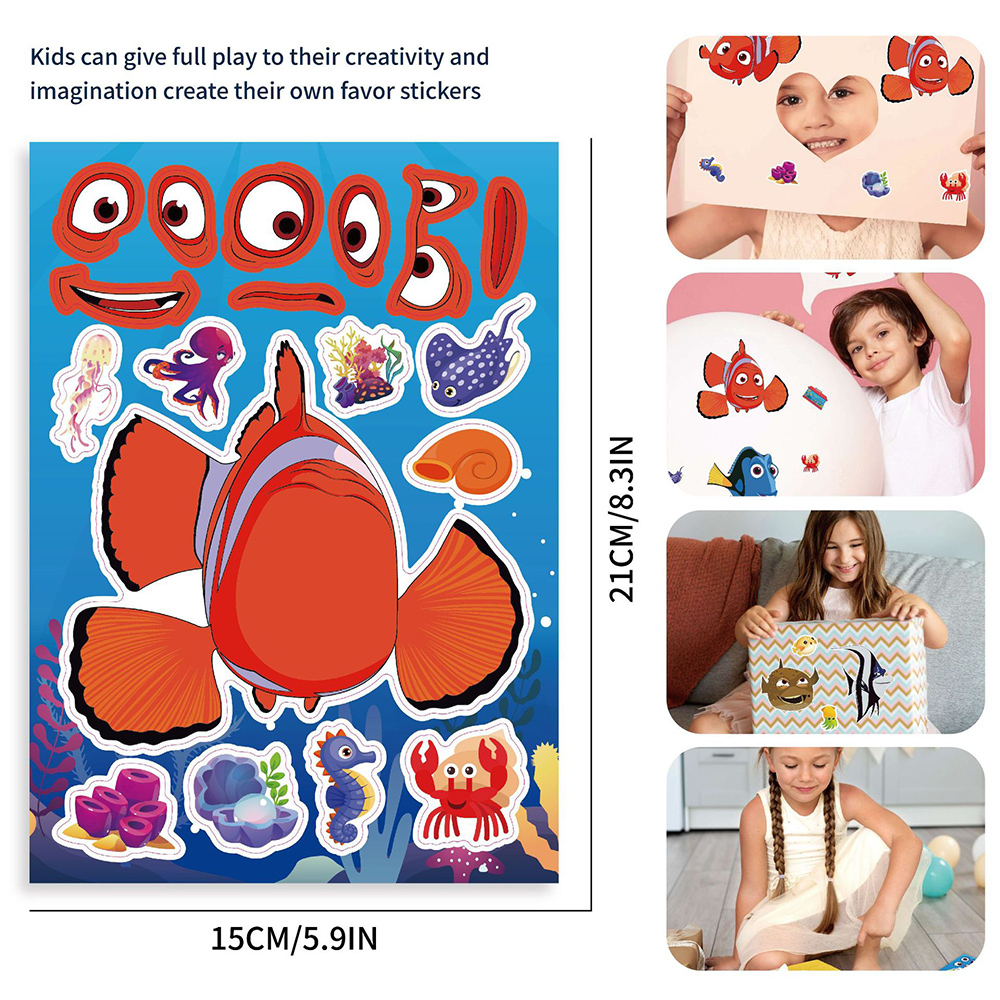 8/16Sheets Disney Finding Nemo - Kids Educational Computer reseña y precio
