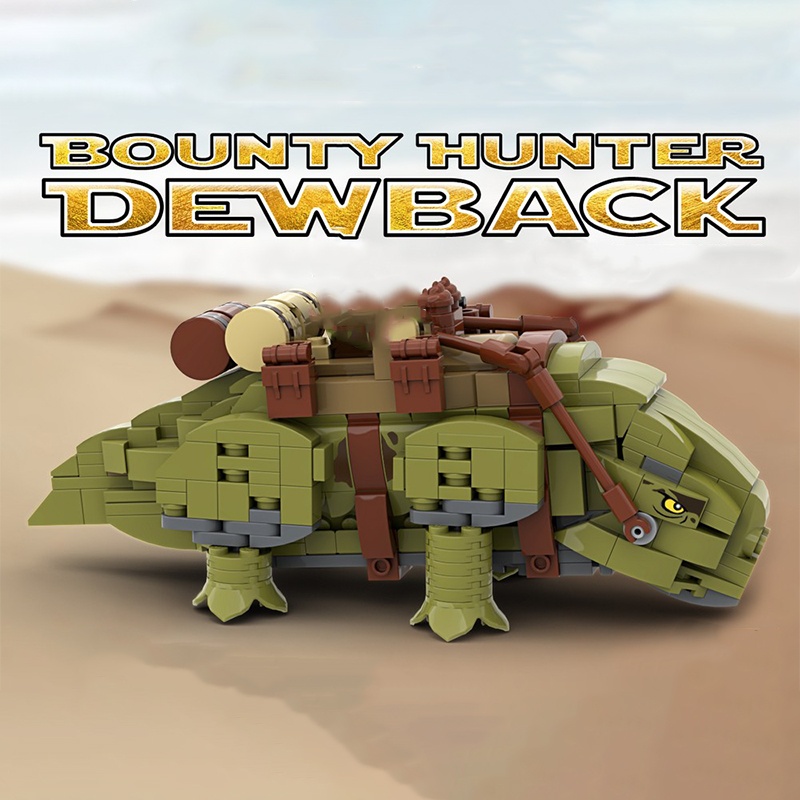 525pcs MOC Bounty Hunter Dewba - Kids Hunter Education reseña y precio