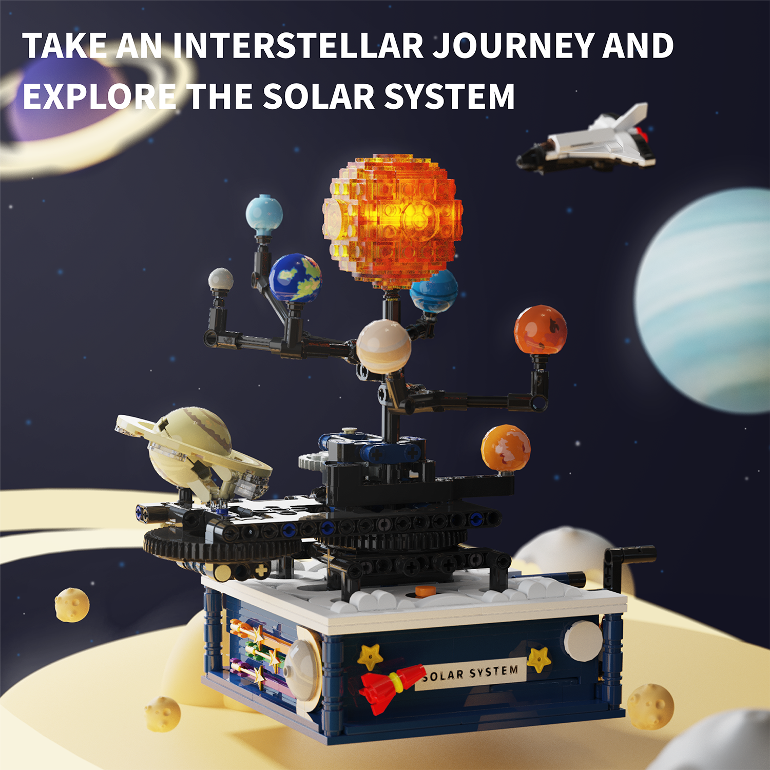 T5002 Space Series Model Assem - Solar System Model reseña y precio