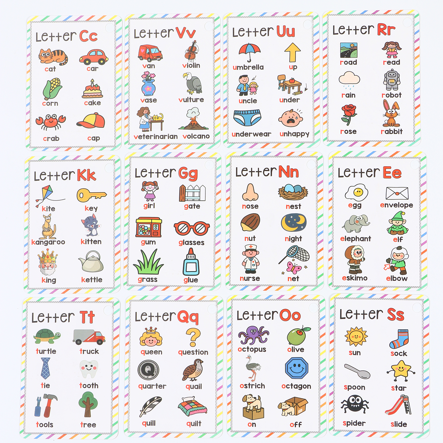 My Mini Alphabet Phonics Cards - Flash Card Alphabet reseña y precio