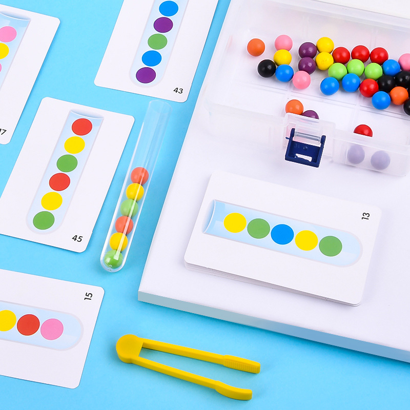 Clip Beads Test Tube Toy Child - Kids Education Youtube reseña y precio