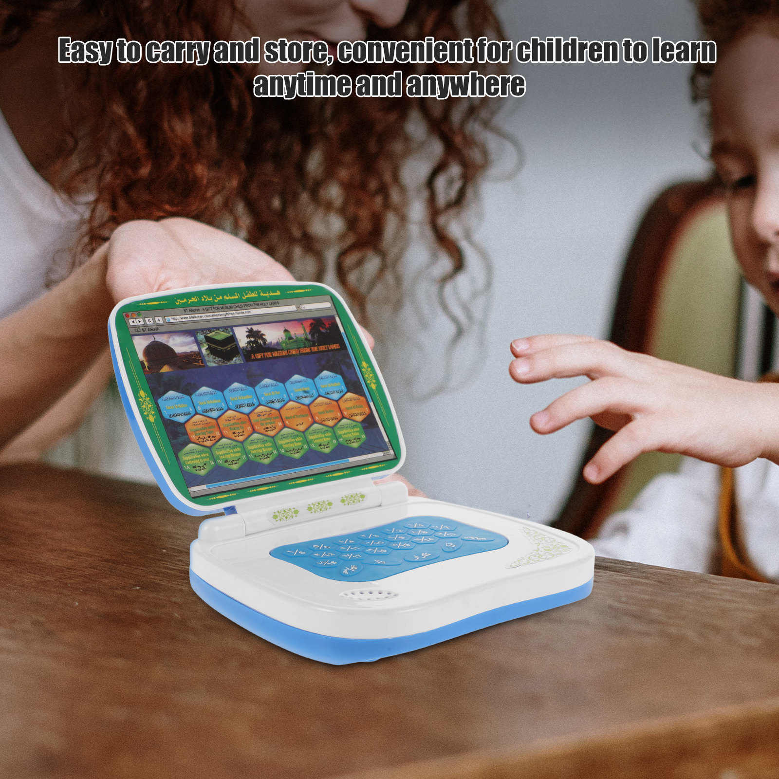 Foldable Touch Learning Machin - Kids Educational Computer reseña y precio