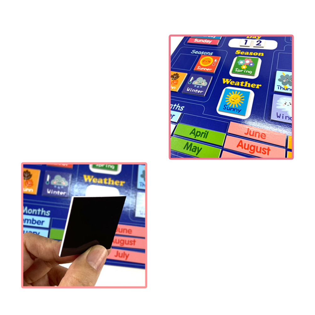 Weather Calendar Board Kids Ed - Kids Education Planner reseña y precio