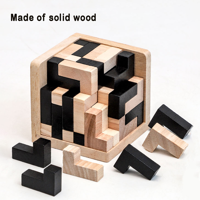 3D Cube Puzzle Luban Interlock - Brain Teaser Cube reseña y precio
