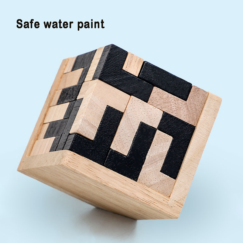 3D Cube Puzzle Luban Interlock - Brain Teaser Cube reseña y precio