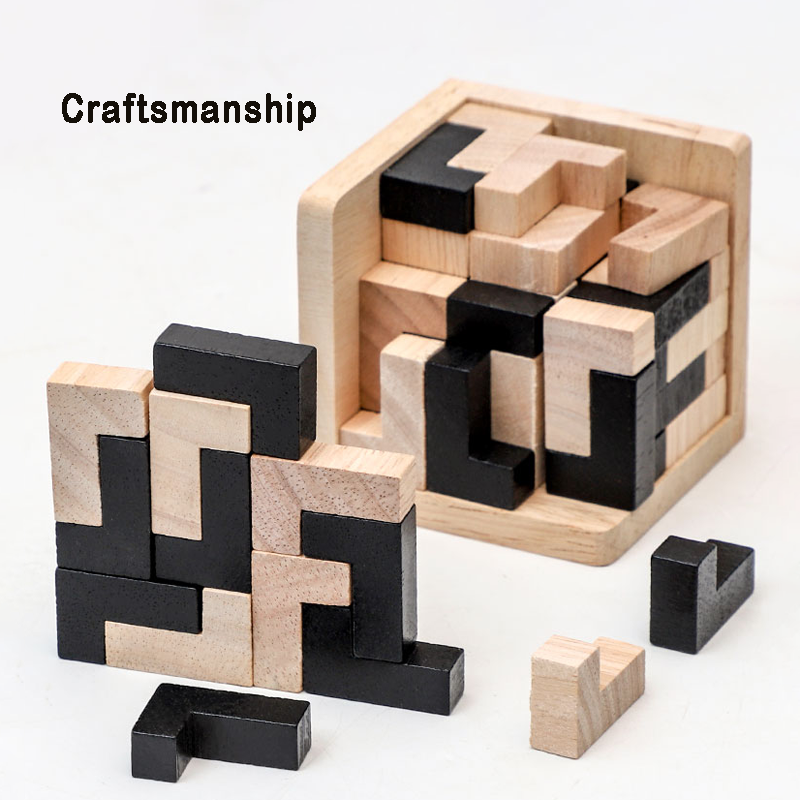 3D Cube Puzzle Luban Interlock - Brain Teaser Cube reseña y precio