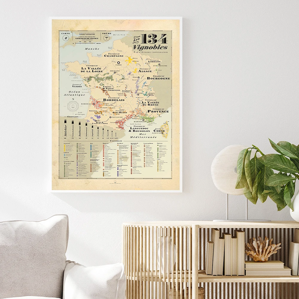 Retro Map Europe City Vines Ma - School Kids Education Quotes reseña y precio