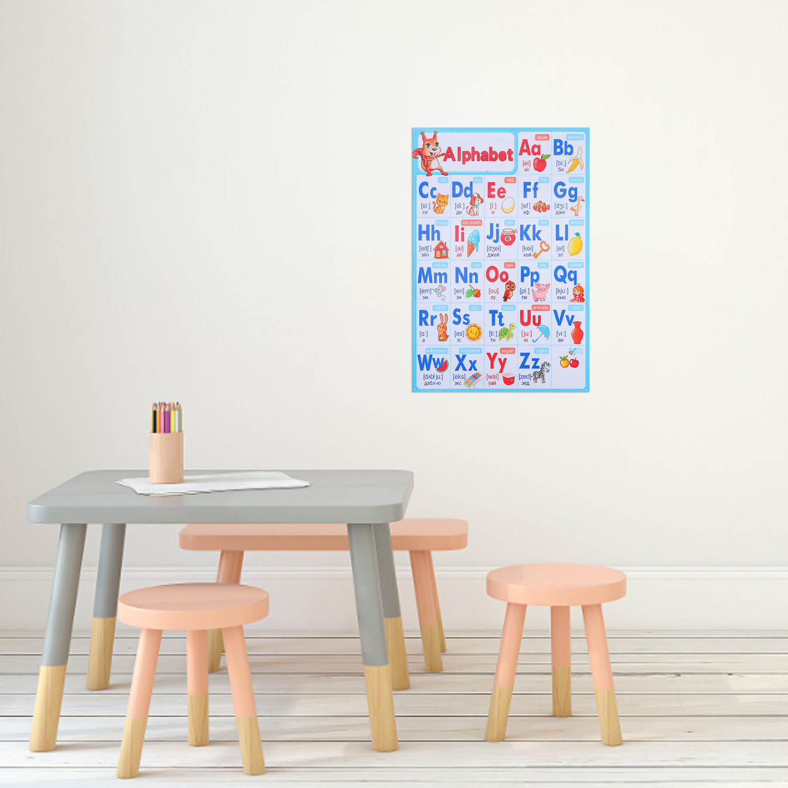 Abc Poster for Preschool Class - Abc Kids Early Education reseña y precio