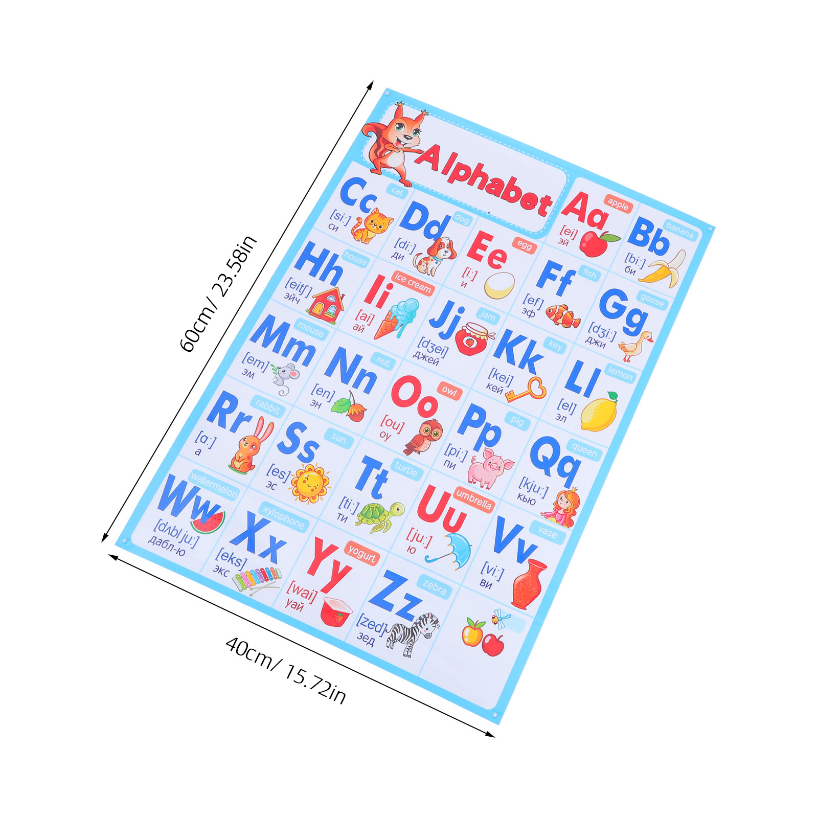 Abc Poster for Preschool Class - Abc Kids Early Education reseña y precio