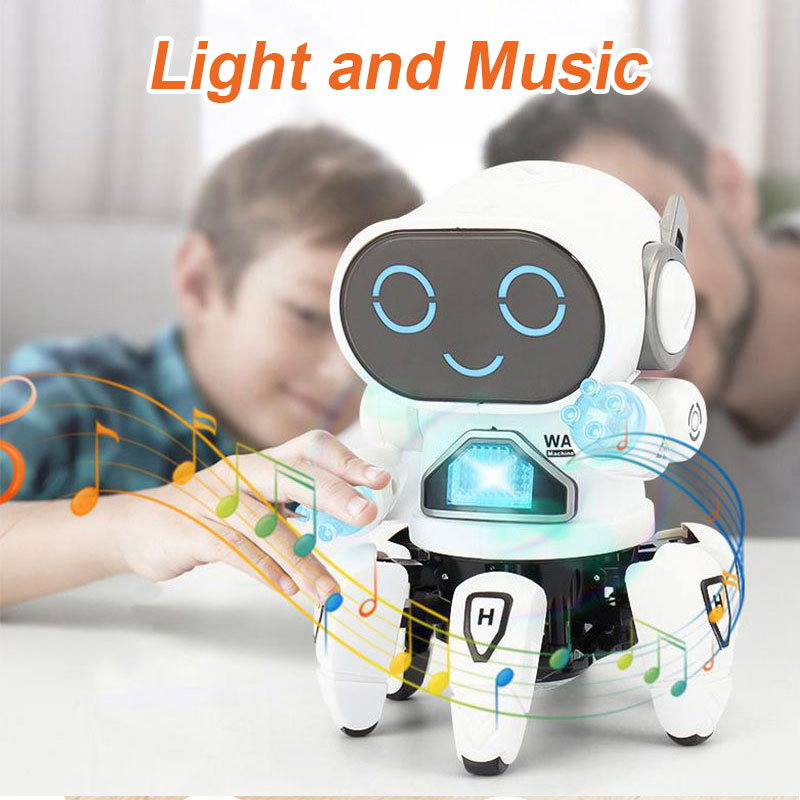 Kids Dance Robots Music LED 6  - Kids Education Tips reseña y precio