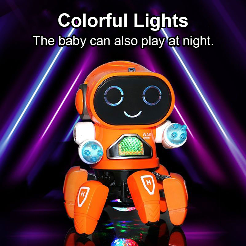 Kids Dance Robots Music LED 6  - Kids Education Tips reseña y precio
