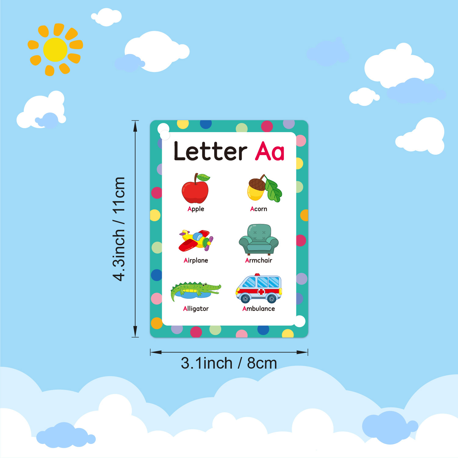 ABC Phonics Flash Cards for Ki - Abc Kids Early Education reseña y precio