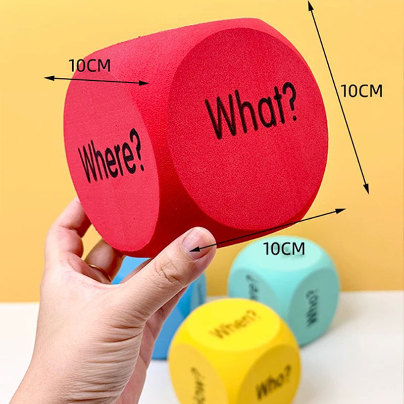 Question words Dice,teaching a - Sight Word Game reseña y precio