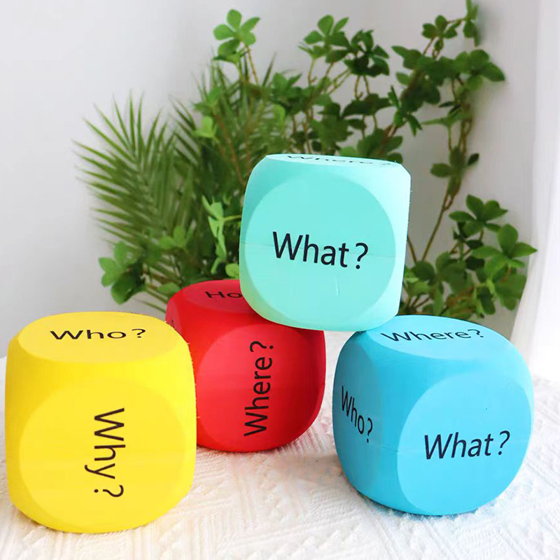 Question words Dice,teaching a - Sight Word Game reseña y precio