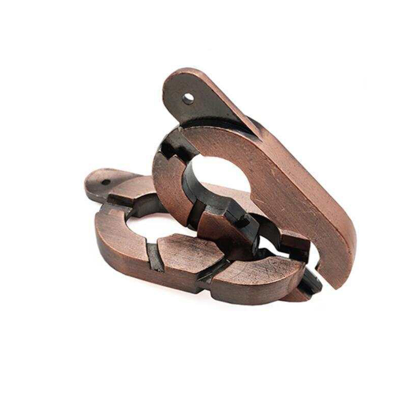 Metal Difficult Lock Puzzles D - Brain Teaser Cube reseña y precio