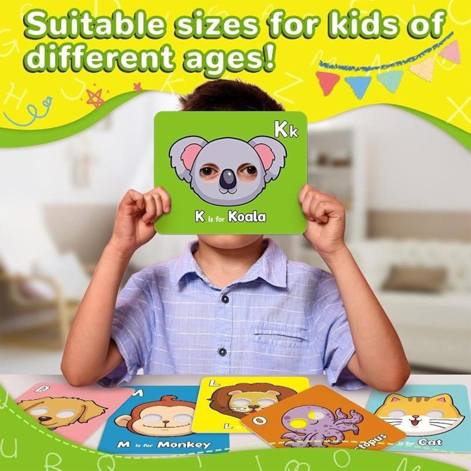 26 Pieces Alphabet Flash Cards - Flash Card Alphabet reseña y precio