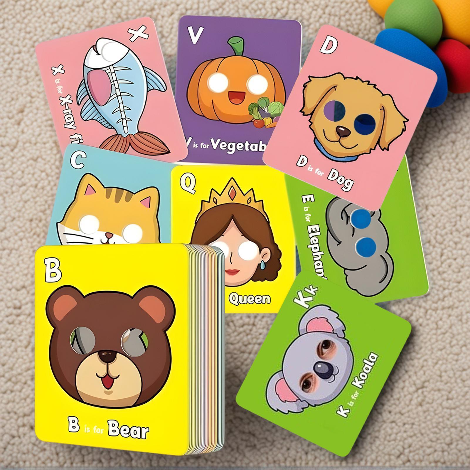 26 Pieces Alphabet Flash Cards - Flash Card Alphabet reseña y precio