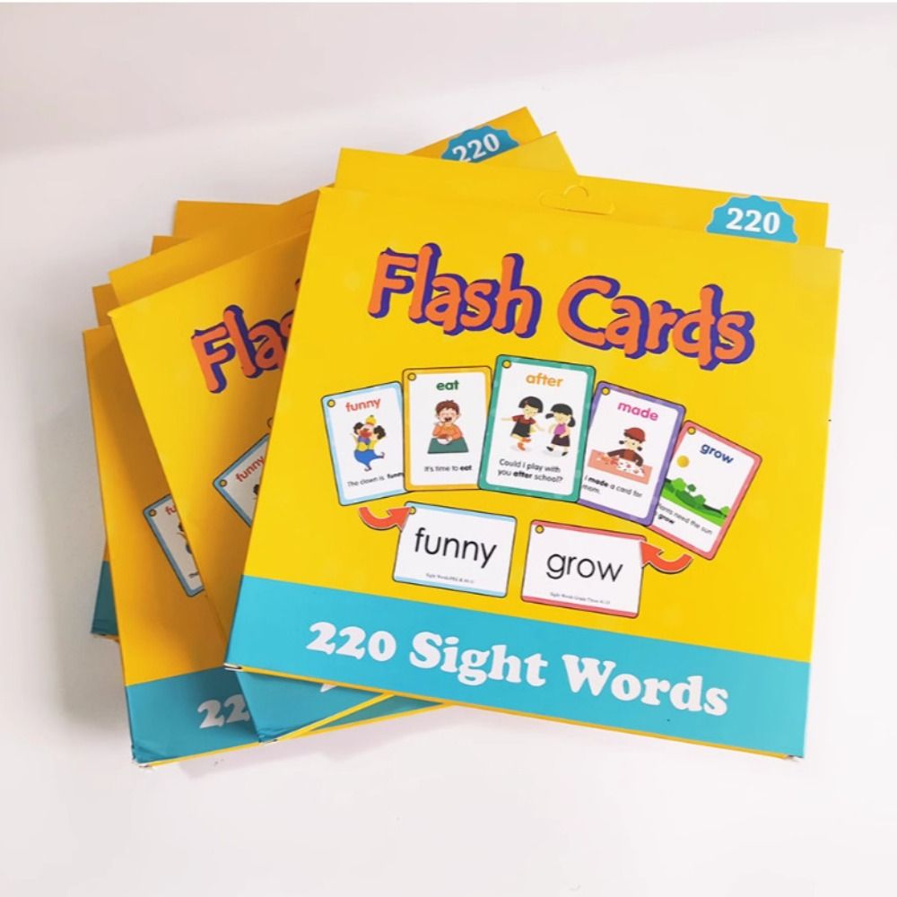Paper Sight Word Flash Cards W - Sight Word Game reseña y precio
