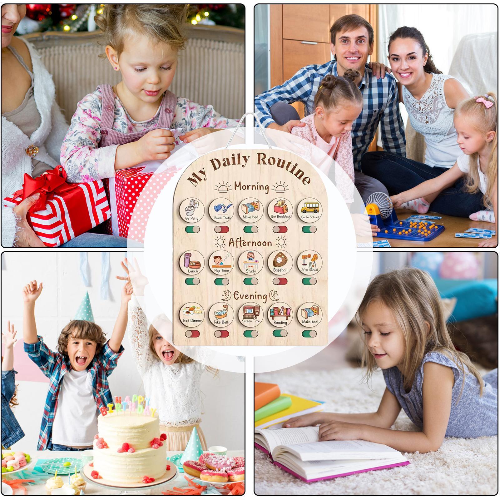 Daily Schedule for Kids Mornin - Kids Education Planner reseña y precio