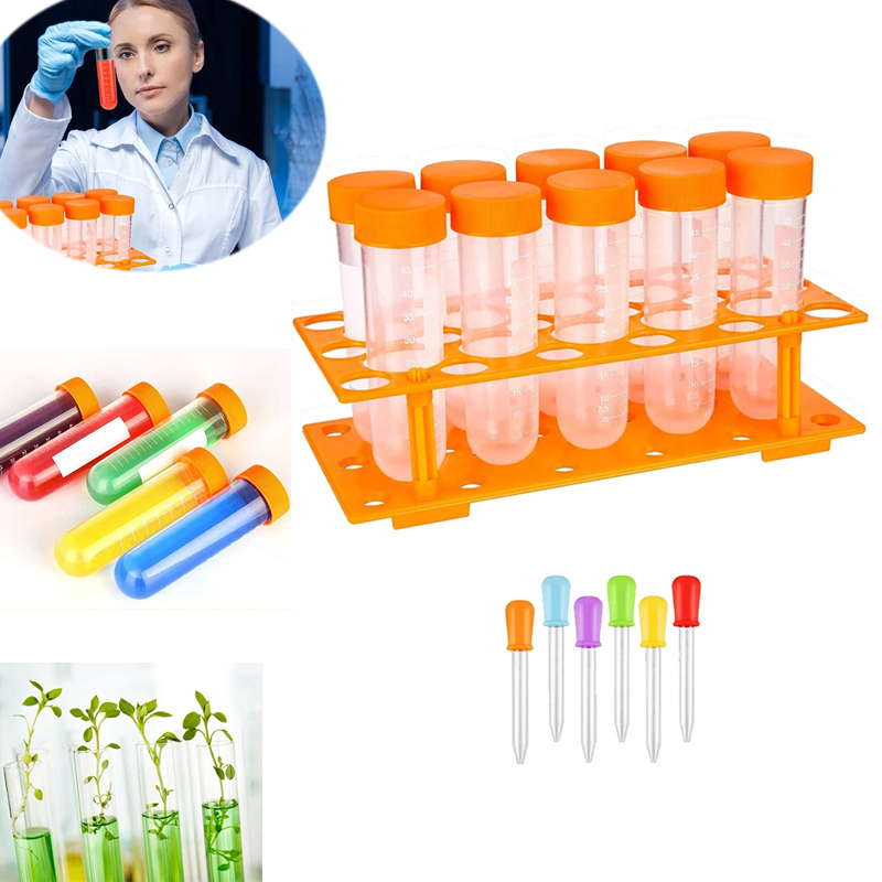 Kids Plastic Test Tubes Droppe - Kids Education Youtube reseña y precio