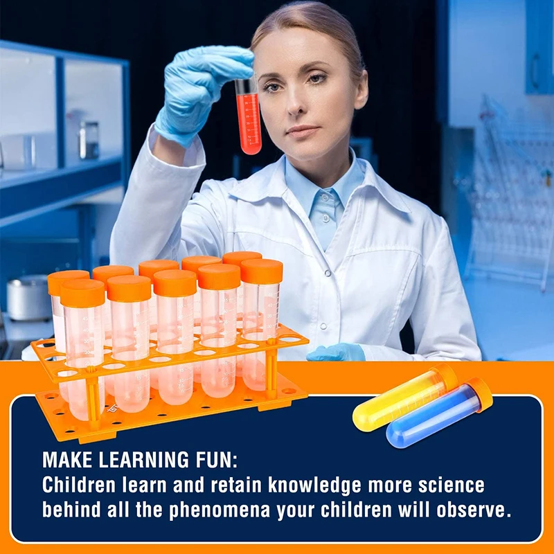 Kids Plastic Test Tubes Droppe - Kids Education Youtube reseña y precio