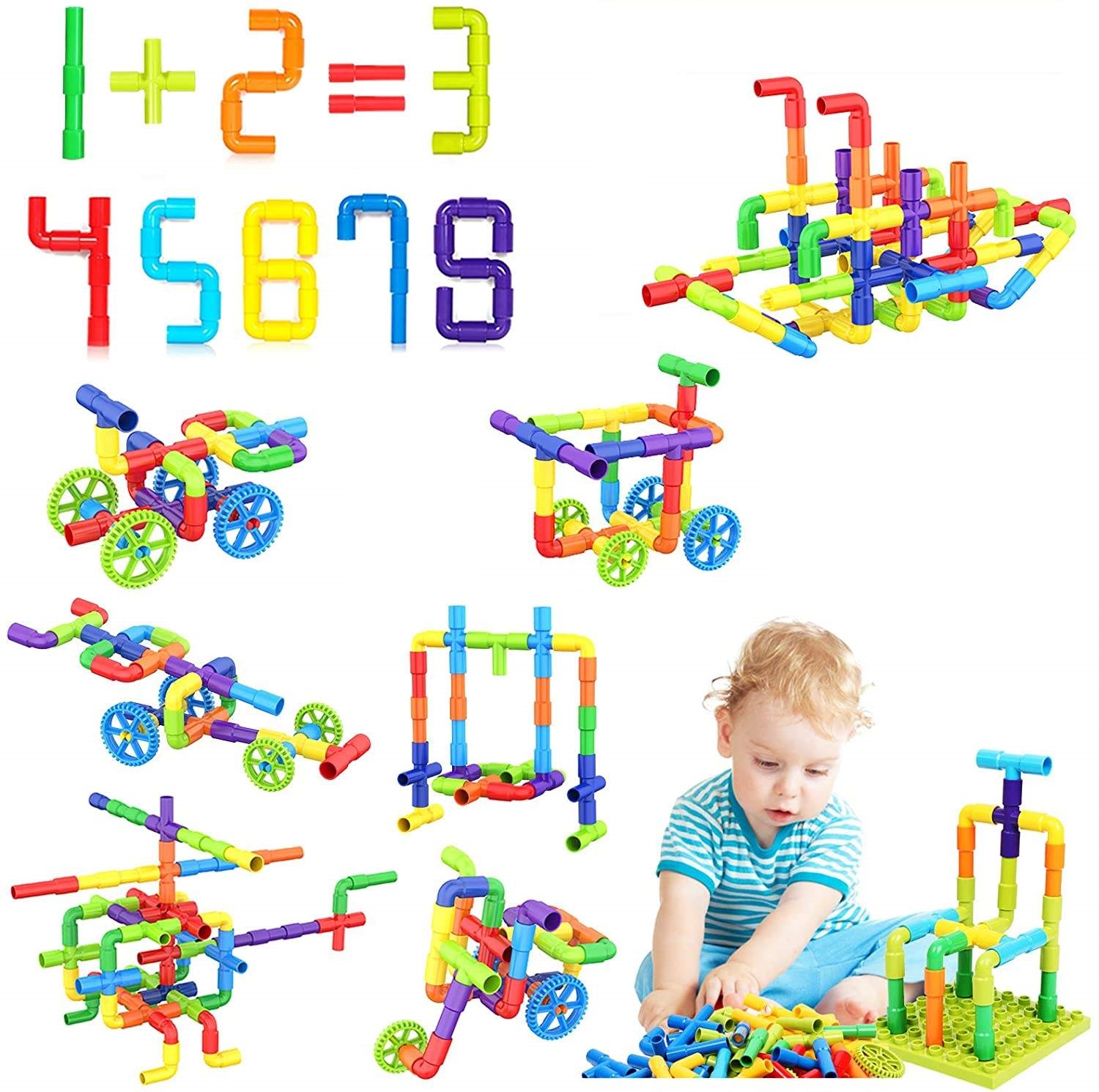 DIY Water Building Blocks Toy  - Kids Education Youtube reseña y precio