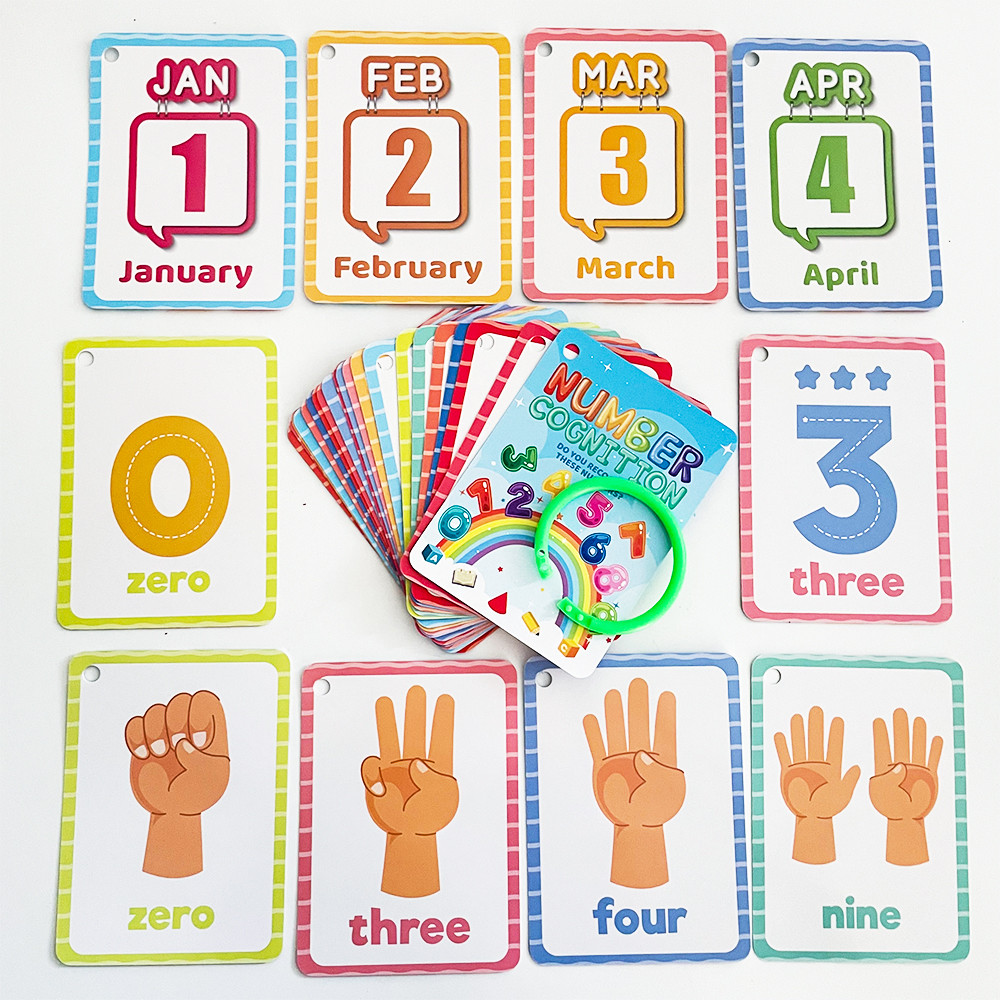 Numbers Symbols Gestures & Mon - Flash Card Alphabet reseña y precio
