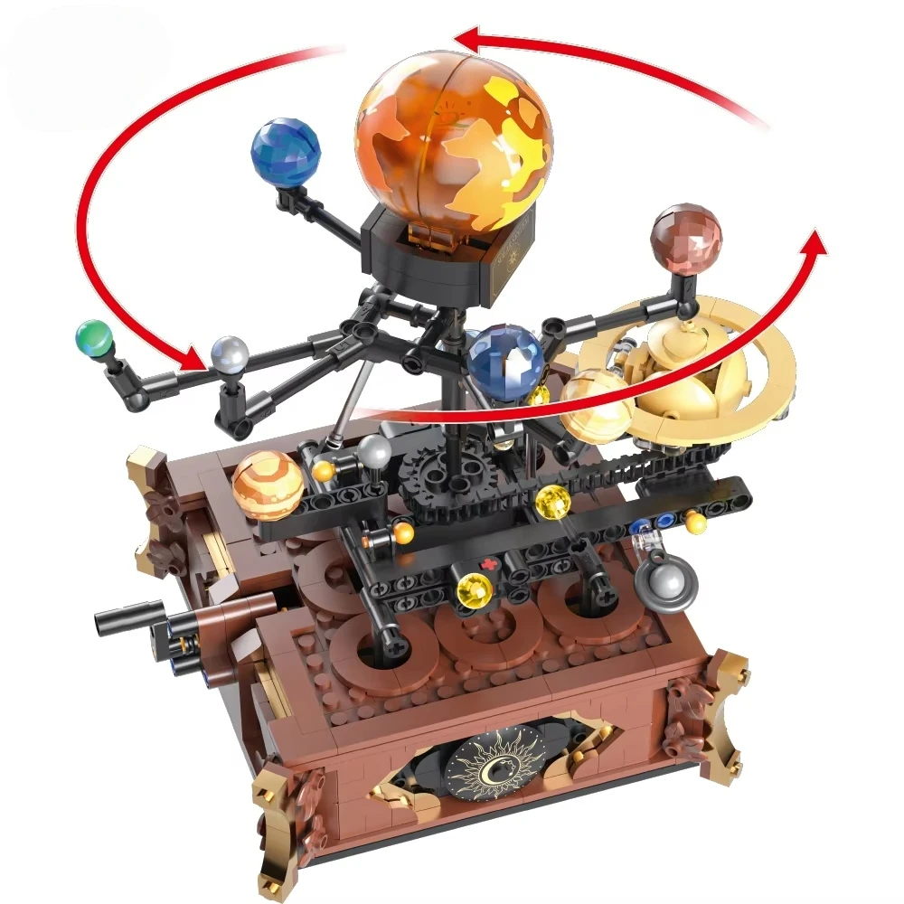 697pcs Classic Space Solar sys - Solar System Model reseña y precio