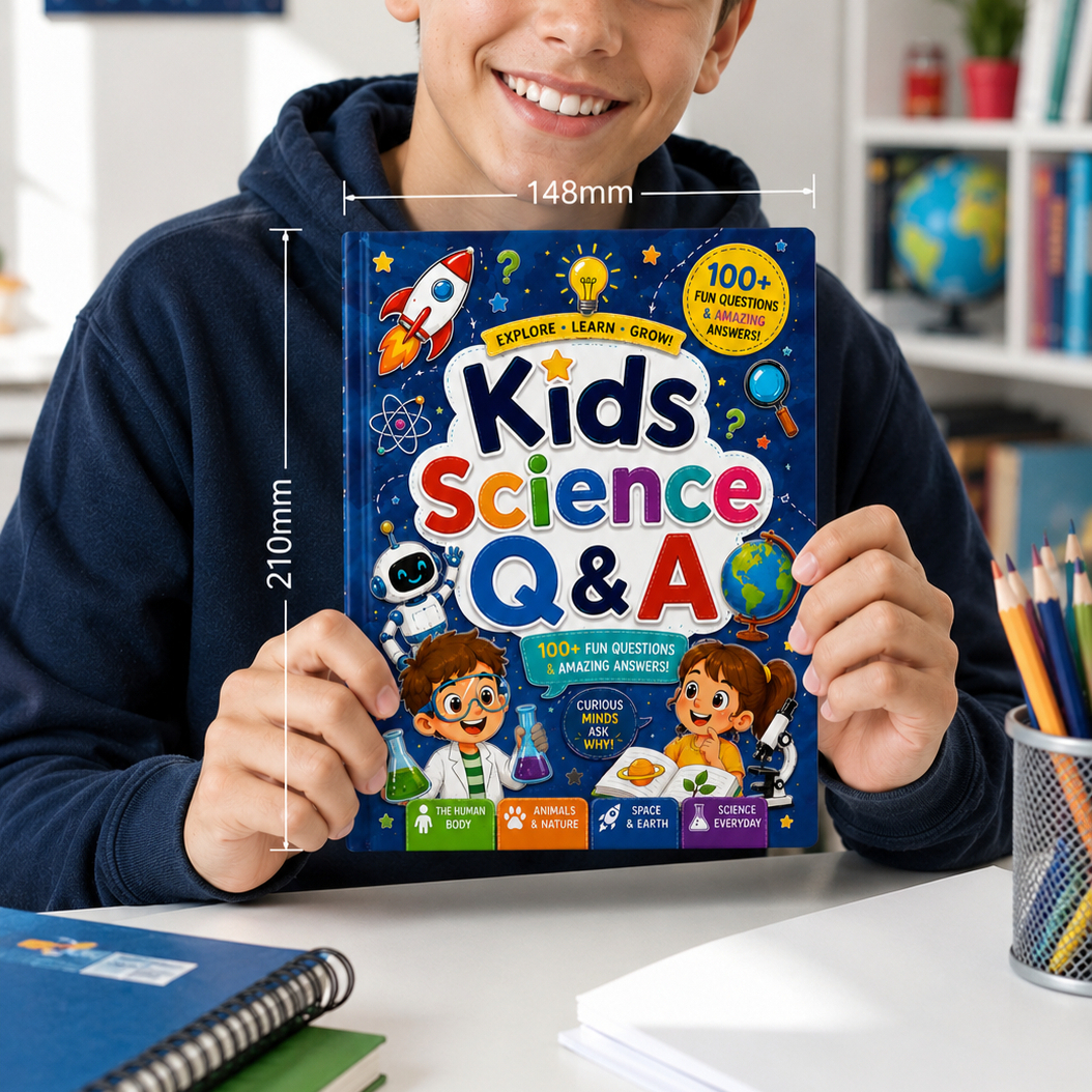 Kids Science Q&A Book for Curi - Kids Education Questions reseña y precio