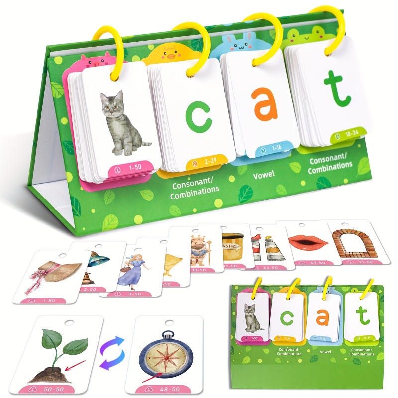 AotBlcer 129Pcs Word Builder G - Sight Word Game reseña y precio
