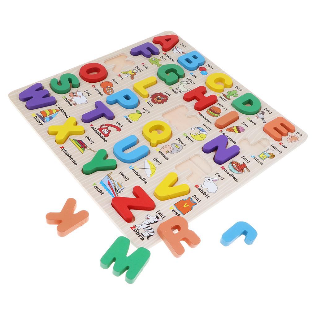Wooden Letter Puzzle ABC Educa - Abc Kids Early Education reseña y precio