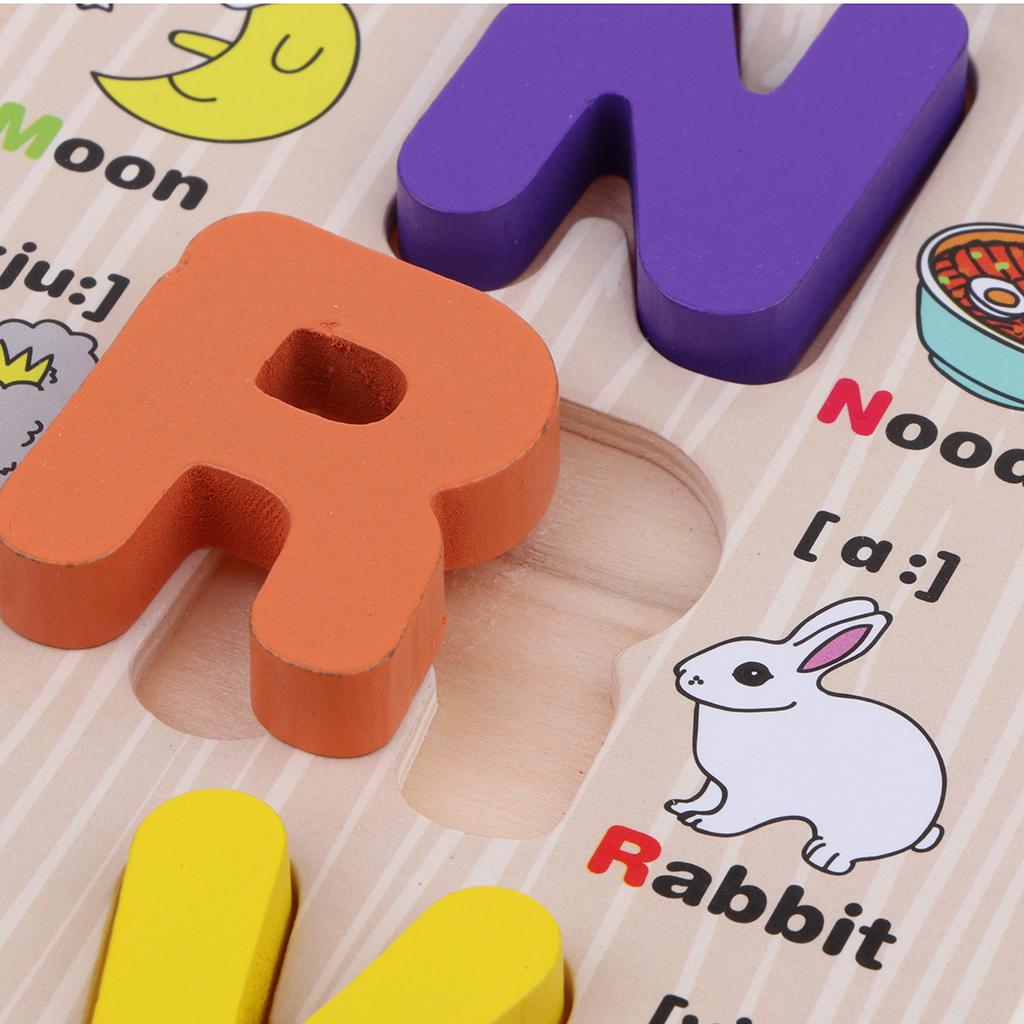 Wooden Letter Puzzle ABC Educa - Abc Kids Early Education reseña y precio