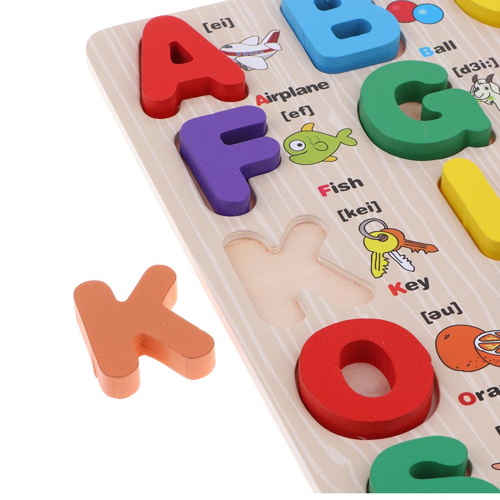 Wooden Letter Puzzle ABC Educa - Abc Kids Early Education reseña y precio