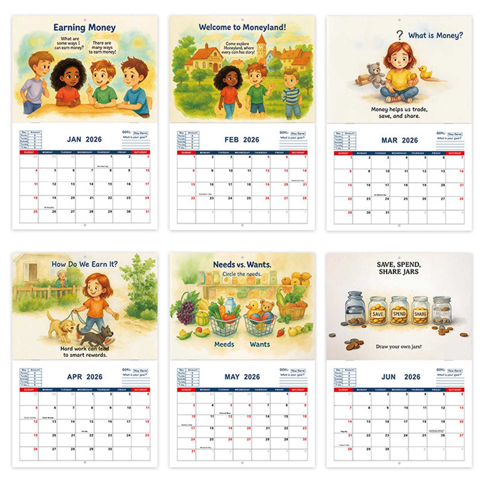 Calendar Board For Children 20 - Kids Education Plan reseña y precio
