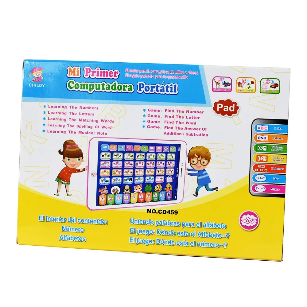 Spanish Alphabet Child Tablet  - Kids Educational Computer reseña y precio