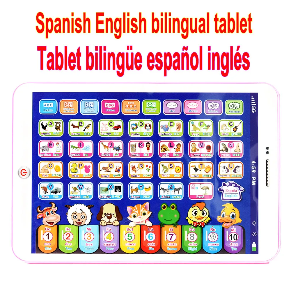 Spanish Alphabet Child Tablet  - Kids Educational Computer reseña y precio