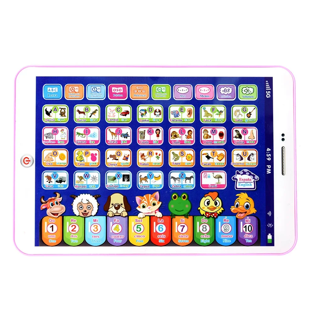 Spanish Alphabet Child Tablet  - Kids Educational Computer reseña y precio